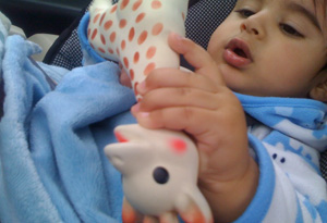 Simran Sethi's nephew, Bunny