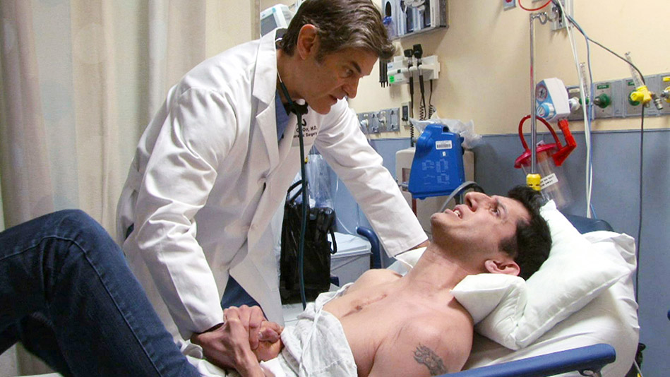 Emergency Unfolds as Dr. Oz Meets with a Patient