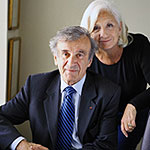 Author Elie Wiesel and his wife, Marion