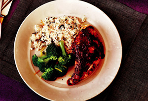 Hoisin-Barbecued Chicken Breasts