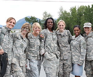 Alaska Army Wives on GI Jane Day