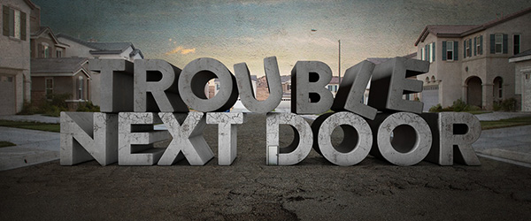 Trouble Next Door logo
