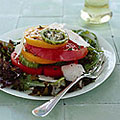 healthy salad plate