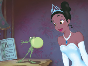 Princess Tianna in The Princess and the Frog