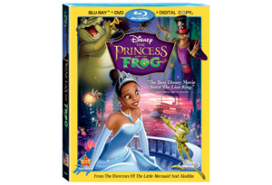 The Princess and the Frog on DVD