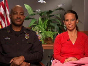 Senior Sgt. Mark Todd and Sgt. Kimberly Munley