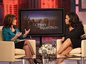 Oprah and Sarah Palin