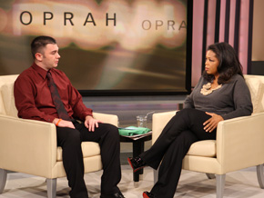 Reggie Shaw and Oprah