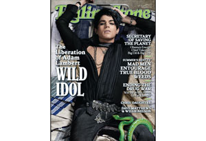 Adam Lambert on the cover of Rolling Stone
