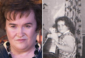 Susan Boyle as a child