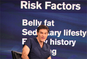 Dr. Oz outlines the risk factors of diabetes.