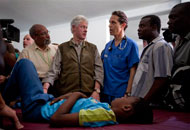 President Clinton in Haiti