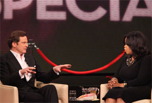Colin Firth and Oprah