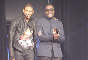 Usher and will.i.am