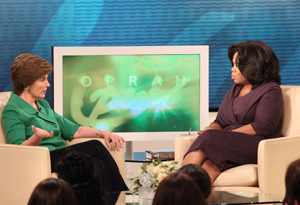 Laura Bush and Oprah
