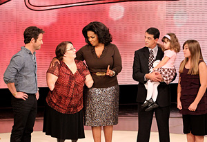 Oprah, Nate Berkus and Monica Jorge's family