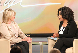 Martha Stewart and Oprah