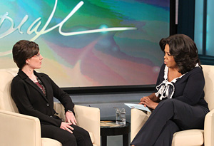 Sarah Shourd and Oprah