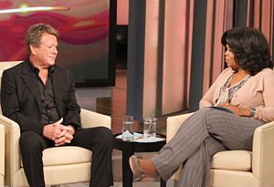 Ryan O'Neal and Oprah