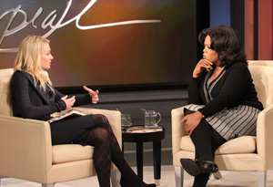 Portia de Rossi and Oprah