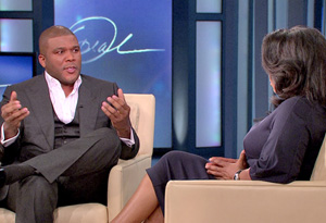 Tyler Perry and Oprah