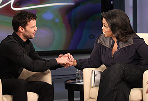 Ricky Martin and Oprah