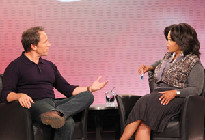 Mike Rowe and Oprah