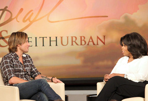 Keith Urban and Oprah
