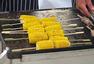 Curtis's grilled sweet corn