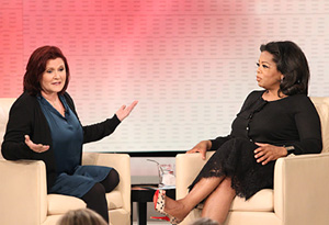 Carrie Fisher and Oprah