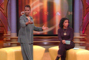 Iyanla Vanzant and Oprah