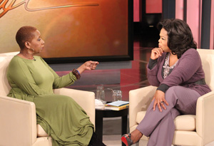 Oprah and Iyanla Vanzant