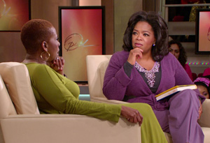 Oprah and Iyanla Vanzant