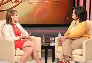 Marie Walsh and Oprah