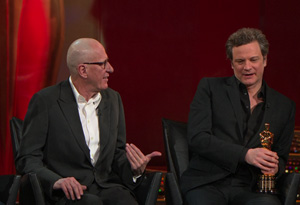Geoffrey Rush and Colin Firth