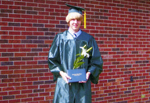 Clayton's graduation