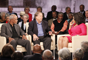 Stanley Nelson, Ray Arsenault and Oprah