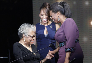 Dr. Maya Angelou, Oprah and Alicia Keys