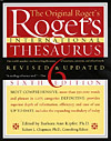 'Roget's International Thesaurus'