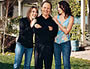 Billy Crystal and his daughters