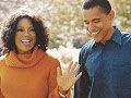Oprah and Barack Obama