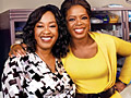 Shonda Rhimes and Oprah