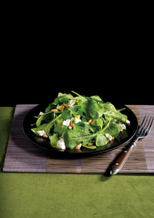 Salad with vinaigrette
