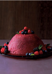 Berry pudding