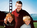 Pema Chodron with her grandsons